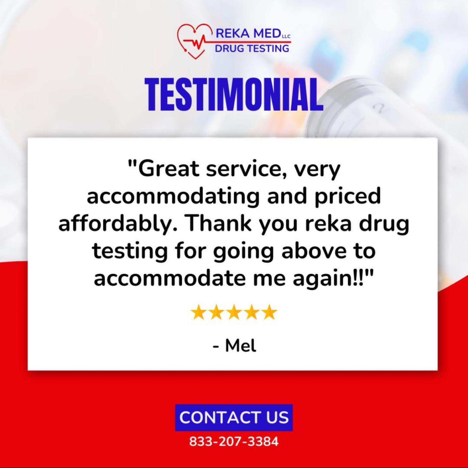 Reka Med professional at employer location